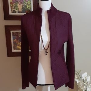 SOLD!!  Sweater Jacket Top by CROFT & BARROW, Small